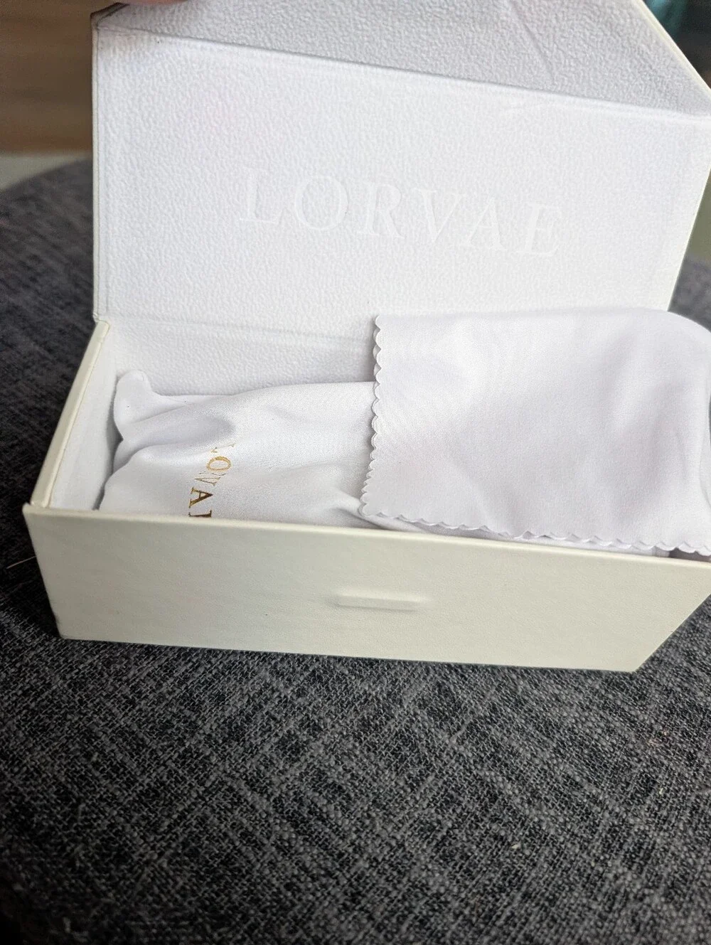LORVAE Cream Rectangular Women's Sunglasses - Chic Designer Shades